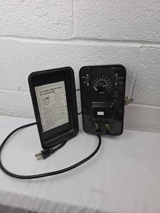 lot 147 image: Low Voltage Landscape Lighting Timer Control Box with Transformer