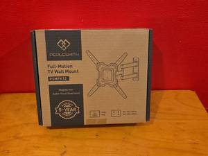 lot 161 image: PERLESMITH Full-Motion TV Wall Mount PSMFK12