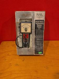 lot 163 image: KAL Equip R-11 Dwell Meter Tachometer Points Tester