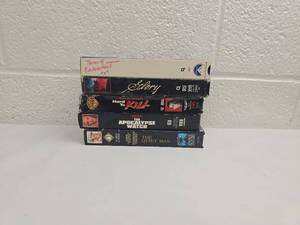 lot 197 image: Classic Action Movie VHS Collection - 5 Tapes