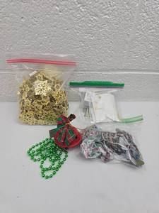 lot 239 image: Christmas Holiday Decoration Craft Supply Bundle