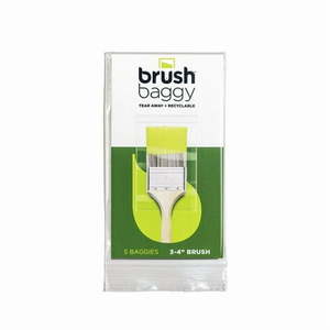 lot 13504 image: Brush Baggy 1875533 Polypropylene Paint Brush Baggy, 2 Pack