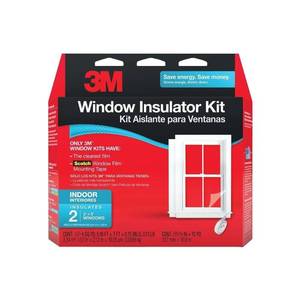 lot 13524 image: 3m Window Kit 62in X 84in Film, 2 Pack
