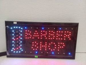 lot 13545 image: Barber Shop Wall Decor LED Sign