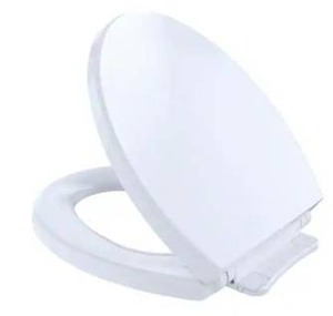 lot 13583 image: TOTO Round SoftClose Toilet Seat in Cotton White