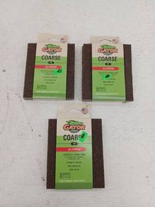 lot 13589 image: Ali Industries 4641 3pk 4-12in  60grit Sanding Pad, 3 Packs