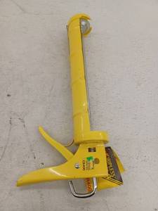 lot 13596 image: Dripless Cradle Frame Ratchet Rod CR400 Caulk Gun, Yellow