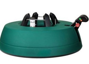 lot 13606 image: Leejec Christmas Tree Stand with Water Reservoir, Fast Clamped 10 Ft Real Tree with 5.5 Diameter