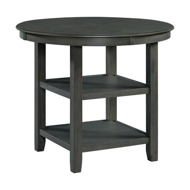 lot 4651024 image: Pemberly Row Transitional Counter Height 5PC Dining Set in Gray (Check description) - Retail $813