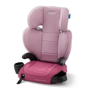 lot 341974 image: Retails for $105 Graco TurboBooster Stretch2Fit Booster, Rosalie, Pink