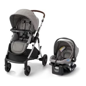 lot 451972 image: Retails for $389 Graco  Modes  Closer Travel System, Highland, Grey