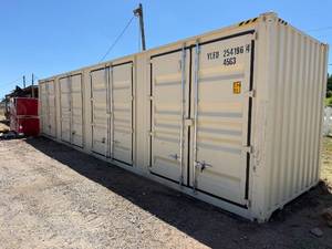 lot 5454 image: First Use 40ft High Cube Multi-Door Storage Container (YLEU2541964)