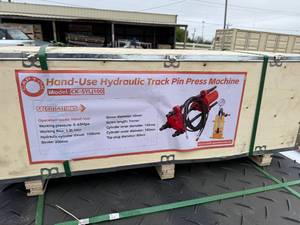 lot 5121 image: Unused CAPTOK Hand-Use Hydraulic Track Pin Press (CK-SYLJ100)
