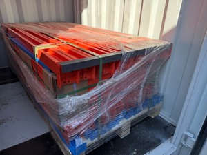 lot 5109 image: Unused CAPTOK 40ft Heavy Duty Metal Storage Shelving 6-Section (CK-HJ6)