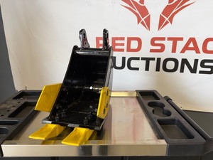 lot 5162 image: Unused ZJG Mini Excavator Bucket Attachment (ZJG12-20)