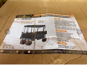 lot 5379 image: Unused Land Honor 220Lbs Wagon Carts Foldable (LHR-WCF220D)