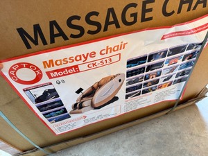 lot 5097 image: Unused CAPTOK Massage Chair (CK-S13)
