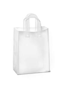 lot 22373 image: Purple Q Crafts Frosted Plastic Gift Bags 100 Pack 8 x 10 x 4 Clear Frosted Bags with Soft Loop Handles and Cardboard Insert, for Gifts Retail and More - Retail $32