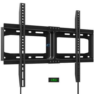 lot 32820 image: HOME VISION Heavy Duty Fixed TV Wall Mount for Most 32-86 Inch Flat TVs, Max VESA 600X400mm up to 165lbs Fits 161824 Inch Wood Studs, Universal Low Profile Wall Mount TV Bracket, Space Saving HV8601 - Retail $30