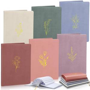 lot 33493 image: Humyoun 6 Pack Book Covers Stretchy Large Fabric Reusable Aesthetic Book Cover Protectors with Bookmarks for Paperbacks Hardcover up to 9 x 11 Inch Office Supplies(Without Words,Morandi) - Retail $19