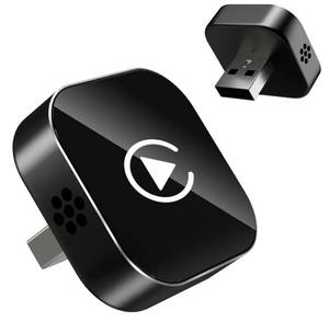 lot 46022 image: Wireless CarPlay Adapter, 2026 Upgraded Wired to Wireless for Apple CarPlay & Android Auto, Mini USB Design Car Play Adapter with Type-C Extension, Plug and Play, Stable Connection & No Latency - Retail $50