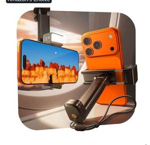 lot 46052 image: Airplane Travel Essentials (LED) Phone Stand Holder for Desk Airplane Gadgets Women Men Long Flight Accessories Photographic Lighting Flash Tubes Kids Gifts 2pack - Retail $20
