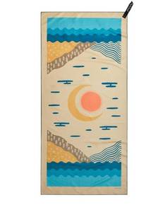 lot 46059 image: Personal Ultralight Microfiber Camping and Travel Towel, Balance Print, Body - Retail $40