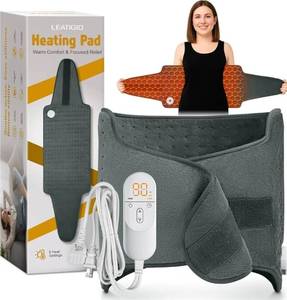 lot 46060 image: Heating Pad for Back, Electric Heating Pad for Period Cramps, Wrap Around Heat Pad for Waist Stomach Neck Shoulders Thigh Knee, Birthday Gifts for Women Men, Mothers Day Gifts for Mom Wife - Retail $50