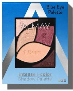 lot 46071 image: Almay Eyeshadow Palette, Longlasting Eye Makeup, Primer Enriched with Antioxidant Vitamin E, Hypoallergenic, 020 Blue Eyes, 0.1 Oz - Retail $13