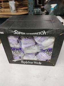 lot 20658 image: Fun World Super Stretch Spider Web - 24