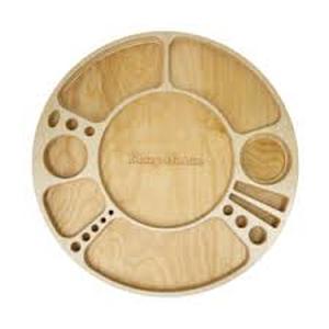 lot 20535 image: Blazy Susan Spinning Rolling Tray