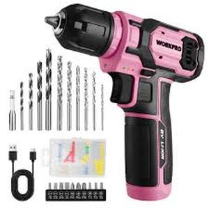 lot 20656 image: Workpro 8V Cordless Drill Set