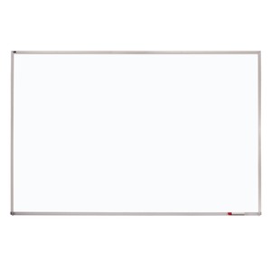 lot 5 image: Quartet Porcelain Whiteboard 96 x 48 8 x 4 Magnetic Aluminum Frame - Whiteboards - Retail $760
