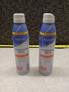 lot 9 image: DayLogic Continuous Spray Sunscreen SPF 30 - 2 Pack
