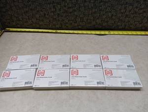 lot 12 image: StaplesTruRed 3x5 Line Ruled White 100 Count-Heavy Paper Index Cards 50993 - lot of 8