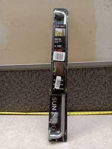 lot 28 image: Sun Zero Wrap Curtain Rod with Hardware 28-48 Inch Adjustable