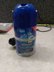 lot 52 image: AC Refrigerant R-134a 10oz Can - Retail $15