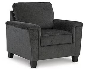 lot 59 image: Signature Design by Ashley Erinslane Upholstered Arm Chair - Missing Legs - Retail $1,095