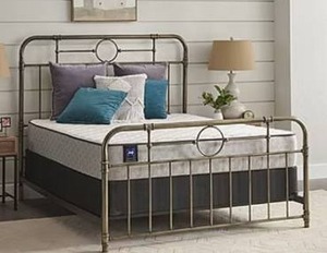 lot 62 image: Sealy Masterbrand Essentials McPherson 10 Firm Tight Top - Mattress Only - Sealed Bag - Full - Retail $1,000