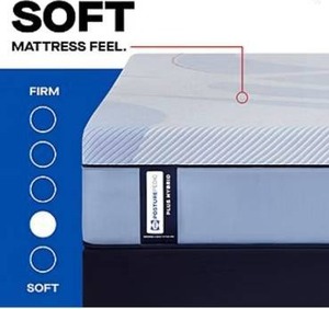 lot 63 image: Sealy Posturepedic Ripley 13 Hybrid Plush Tight Top - Mattress Only open bag - Queen - Retail $2,615