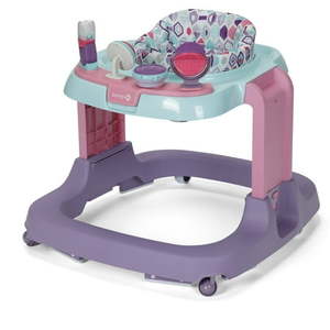 lot 8776 image: Safety 1st Ready  Set  Walk DX Developmental Walker  Lavender Buzz