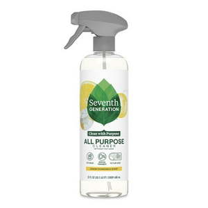 lot 8811 image: Seventh Generation Multi Surface All Purpose Cleaning Spray  Lemon Chamomile Citrus  23 fl oz 4 Pack