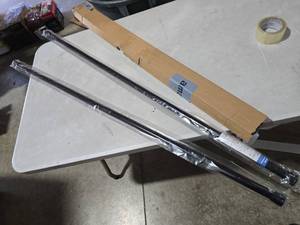 lot 8843 image: Set of 2 Tension Rods 54 W