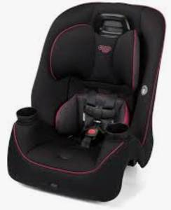 Cosco Kids Easy Elite Slim All-in-One Convertible Car Seat, Framboise