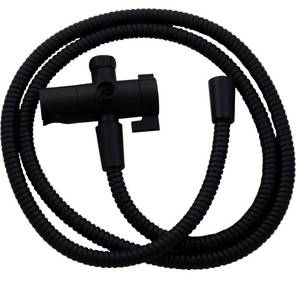lot 8936 image: Design House 841536-MB 3-Way Shower Diverter and 70-Inch Hose for Handheld Showerhead and Fixed Showerhead Bathroom Universal Shower Replacement Part, Matte Black