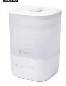 lot 5875 image: Safety 1st Comforting Cool-Mist Top-Fill Humidifier, White