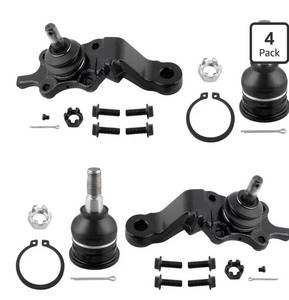 lot 5911 image: BOXI (Set of 4) Front Upper and Lower Ball Joints Fit for Toyota Tacoma 1995 1996 1997 1998 1999 2000 2001 2002 2003 2004  Replaces K90255 K90258 K90259