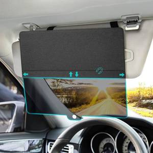 lot 4913 image: NAZZO Sun Visor Extender for Car with PC Sunshade Lens, Magnetic