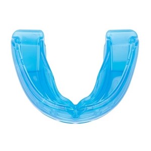 lot 4918 image: Shock Doctor Adult Double Braces Strapless Mouth Guard - Blue