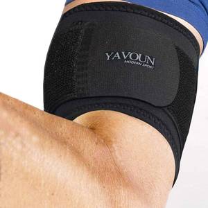 lot 4930 image: Bicep & Tricep Compression Sleeve - Tendonitis Pain Relief, Black